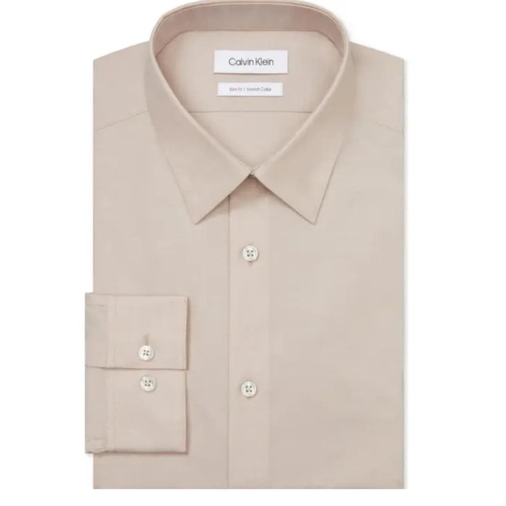 Calvin Klein Men's Dress Shirt Slim Fit Size 2XL NEW